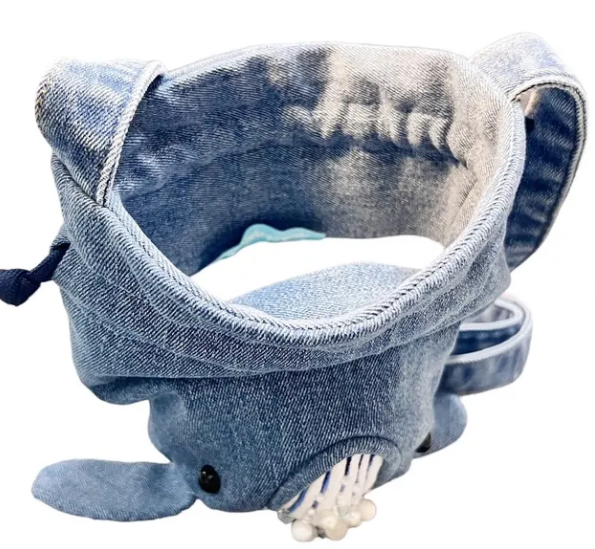 Jeans Bucket Bag Whale Bag