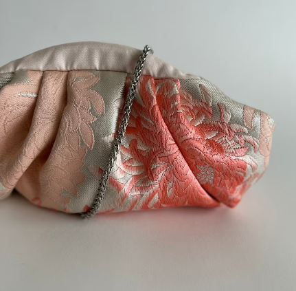 Silk handbag